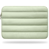 Housse de protection pour ordinateur portable 13-16 pouces avec logo personnalisé sac coréen à fermeture éclair en polyester durable pour hommes femmes protection pour tablette