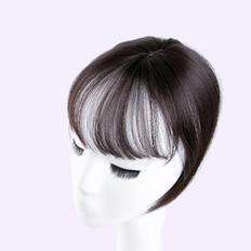 Parte anteriore del Volume superiore coppia parrucchino bagnato marrone scuro bagnato per uso di nozze - Product Image 1