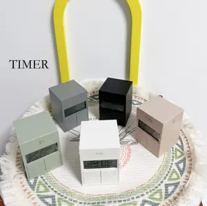 Fabrik Großhandel New Design Küche Einfache Würfel Timer Rotation Timing Digital Mini Gym Timer