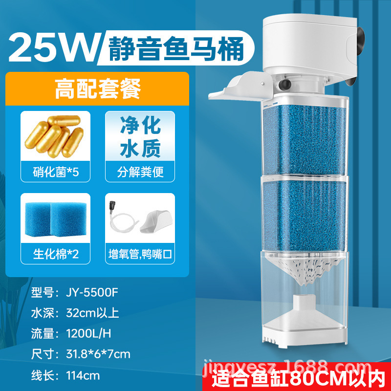 25w fish toilet-water purification package