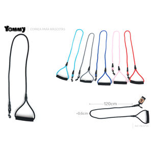 Guinzaglio per cani Yommy Pet, 120 cm, manico nero, per addestramento e passeggiate - Product Image 1