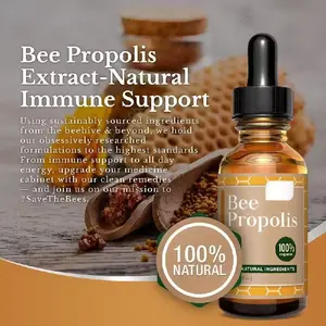 Biocaro OEM Marque distributeur Supplément booster immunitaire liquide par voie orale propolis abeille gouttes propolis liquide
