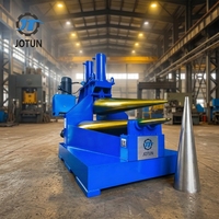 Machine à rouler les cônes pour la formage de pièces structurelles coniques, le roulage de tôles métalliques et le pliage de plaques d'acier pour la fabrication de réservoirs