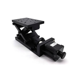 Piattaforma di Sollevamento Motorizzata Lineare LSDS-50JS con Ottica, Stadio di Traslazione Asse Z con Regolazione Fine, Corsa 50mm, Precisione 5m - Product Image 4