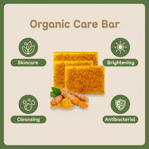 Jabón de Cúrcuma Artesanal <span class=keywords><strong>para</strong></span> Cicatrices de Acné, Exfoliante, Iluminador, Libre de Ftalatos, Antiacné, Antiséptico, Blanqueador, en Barra Sólida - Product Image 2