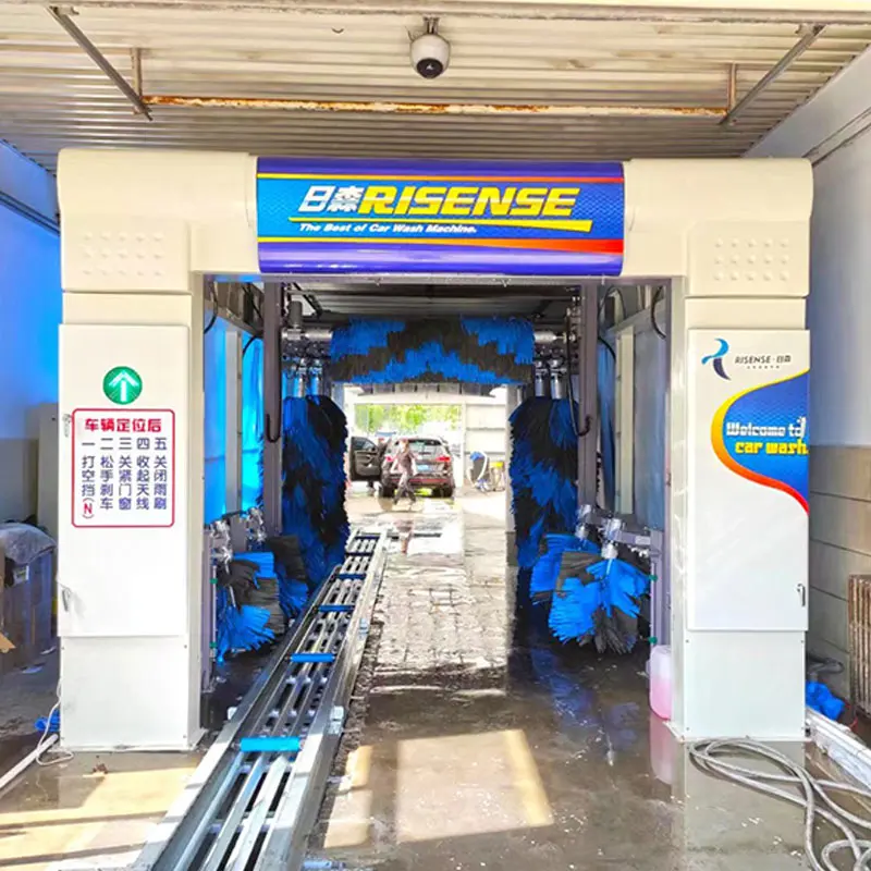 Risense tünel otomatik araba yıkama makinesi araba yıkama makineleri almanya'da satılık araba yıkama