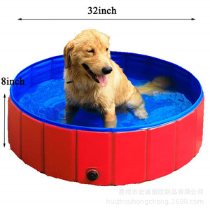 PVC Folding Pet Bathtub Dog Bath Tub Foldable For Pets Swimming Pool - Product Image 2