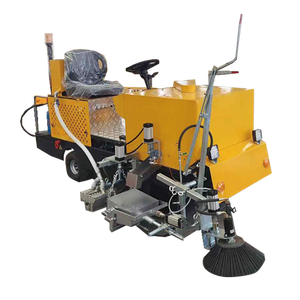 Nueva máquina de señalización de carretera termoplástica multifuncional para líneas convexas planas Núcleo de motor de construcción duradero - Product Image 1