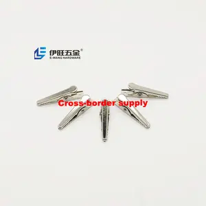 YIWANG Wholesale Factory Metal Small Spring Alligator Clip Battery Connector Crocodile Clamp