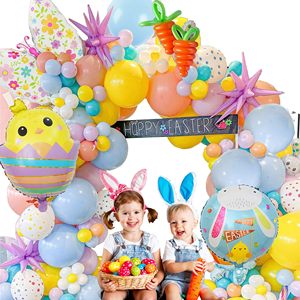 Kit <span class=keywords><strong>de</strong></span> Globos <span class=keywords><strong>de</strong></span> Látex y Metalizados con Temática <span class=keywords><strong>de</strong></span> Pascua, 161 Piezas, con Globos <span class=keywords><strong>de</strong></span> Conejito, Zanahoria y Pollo, para Decoración <span class=keywords><strong>de</strong></span> Fiestas <span class=keywords><strong>de</strong></span> Pascua - Product Image 4
