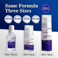 Redensyl Capixyl Procapil Anagain Sérum et Laque Capillaire 2-en-1 Nourrissants pour la Croissance des Cheveux, la Santé du Cuir Chevelu, la Ligne des Cheveux et les Bords Clairsemés