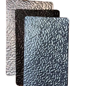 Feuille d'aluminium enduite de couleur et gaufrée pour feuilles de conduit d'air en mousse de polyuréthane PU - Product Image 1