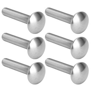 Stainless Steel 304 316 Carriage Elevator Bolt Zinc Plated <b>Galvanized</b> Lron Bolt and Nut Washer <b>Screw</b> - Product Image 1