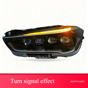 Luces de Circulación Diurna LED <span class=keywords><strong>T5</strong></span> EVO de 12V para BMW Nuevo X1 16-19, Lentes de Cristal, Luces Delanteras Modificadas - Product Image 4