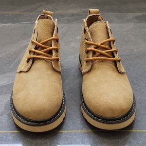 New Style High Quality Custom Ankle <b>Boots</b> Men's Suede Leather Lace up Round Toe Sports <b>Boots</b> - Product Image 6