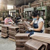 Soporte Elevador de Monitor de Escritorio de Madera de Nogal Personalizado con Bandeja de Almacenamiento para Computadora Portátil, Hecho en China