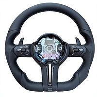 Volants de course sportifs en fibre de carbone et cuir à 3 branches pour F10 F20 F30 F32 F36 F80 F82 M3 M4 et M (vente en gros)
