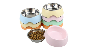 New Design Melamine <strong>Stand</strong> Stainless Steel Pet <strong>Bowls</strong> for Small Medium Large <strong>Dogs</strong> and Cats - Product Image 5