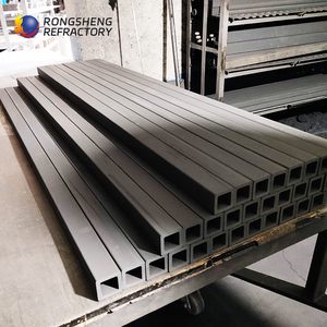 Hochtemperaturbeständiges Siliziumkarbid-Keramikrohr Stab Feuerfestes Hochreines SSIC <span class=keywords><strong>SiC</strong></span> Siliziumkarbid-Rohr Rolle - Product Image 5