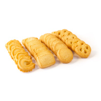 Biscuits à la crème aromatisés au beurre halal en gros