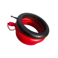 Raccords en acier au carbone basse pression, connexion soudée, technique de moulage, raccord pneumatique de haute qualité Air O Grip pour pneus