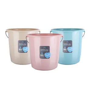 Best Selling Products 2023 Customized Recycled 28L Plastic Water Storage Bucket With Handle For Camping Hiking Home And Kitchen