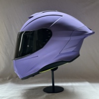 Popolare Casco Integrale da Moto con Certificazione ECE 2206, Nuovo Design con Spoiler Grande, Fodera Rimovibile e Lavabile in ABS
