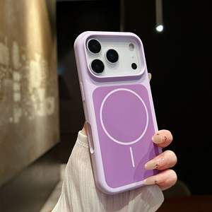 Funda Protectora Compatible con iPhone 17 Pro Max, Diseño de Anillo Delgado de Doble Color con Orificio Grande, Magnética, Nueva, para 16 Pro Max 15 - Product Image 6