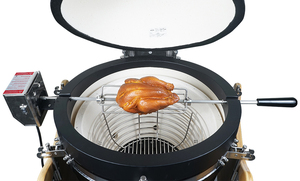<span class=keywords><strong>Kit</strong></span> de Asador SEB KAMADO Compatible con Parrillas Kamado de 18/21/23/26 Pulgadas, Asa Pollo Automáticamente, Accesorios para <span class=keywords><strong>Barbacoa</strong></span> - Product Image 4