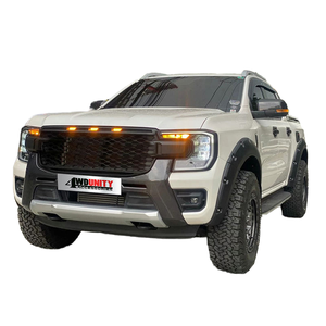 2019-2022 Ranger XL XLS XLT Lariat <span class=keywords><strong>FX4</strong></span> Limited Upgrade Frontgrill 4x4 Offroad Modifizierter LED-Kunststoffgrill Buchstaben Inklusive - Product Image 1