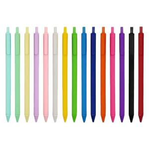 Bolígrafo de plástico de color Macron personalizado de CCH, ideal para publicidad corporativa y regalos promocionales - Product Image 6