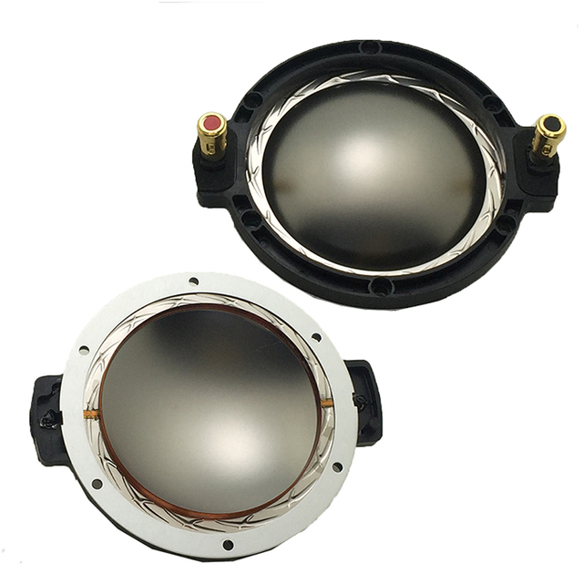 8 Ohm Speaker Parts 75mm 3" Voice Coil Titanium Diaphragm Replacement Tweeter Diaphragm for Compression Driver
