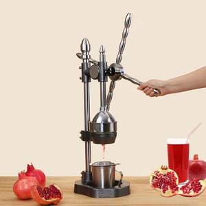 304 Stainless Steel Manual Citrus Juicer - High Efficiency, Leak-Proof, With Comfortable Ergonomic Handle