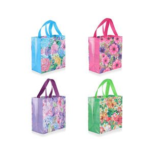 Bolsa <span class=keywords><strong>de</strong></span> Compras Ecológica Reutilizable Personalizada con Logotipo, Fabricada con Material Reciclado <span class=keywords><strong>de</strong></span> Polipropileno No Tejido, MOQ Bajo - Product Image 1