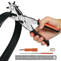 Petit perforateur rotatif robuste en cuir perforateur en cuir perforateur en cuir