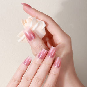 Bandes de <span class=keywords><strong>vernis</strong></span> à ongles en gel <span class=keywords><strong>semi</strong></span>-durcissable en 60 secondes, translucides roses, sans dommage, durcissement sous <span class=keywords><strong>lampe</strong></span> UV - Product Image 3