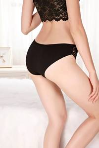 卸売 12枚パック 快適 レディース コットン レース パンティ 格安 カスタムロゴ ブリーフ 下着 女性 XL シームレス 通気性 - Product Image 3