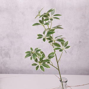 Planta Artificial Decorativa de Lujo para Interiores, Hoja de Palma de la Fortuna, Planta Verde, Flor, Hoja de Internet - Product Image 5