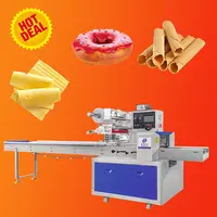 Automatic Cheese Slice Packaging Machine, Donut, Quiche