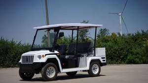 Voiturette de patrouille électrique Hammer Style 48V150Ah 5 places, chariot de golf et de transport pour usage hors route, homologuée DOT CE - Product Image 4