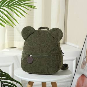 <span class=keywords><strong>Mochila</strong></span> personalizada Fluffy Teddy Kids <span class=keywords><strong>Mochila</strong></span> <span class=keywords><strong>con</strong></span> <span class=keywords><strong>nombre</strong></span> personalizado Bordado <span class=keywords><strong>Nombre</strong></span> Regalos para niños-Bolsa de cumpleaños - Product Image 4