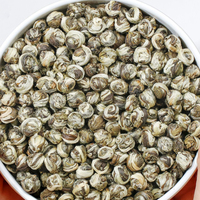 Thé vert en vrac, meilleure chinoise, feuilles de perle de jasmin minceur pekoe