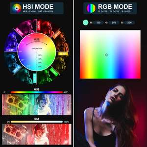 GVM Offizieller BD45R Bi-Color RGB <span class=keywords><strong>LED</strong></span> Lichts tab (48 ") Stick Tube <span class=keywords><strong>Light</strong></span> - Product Image 3