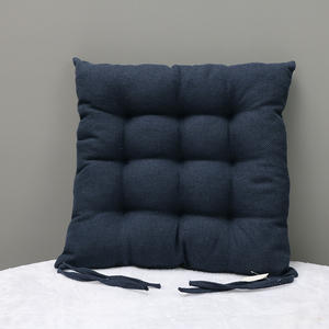 Cojines <span class=keywords><strong>para</strong></span> <span class=keywords><strong>Sillas</strong></span> <span class=keywords><strong>de</strong></span> Comedor, Almohadillas <span class=keywords><strong>para</strong></span> <span class=keywords><strong>Sillas</strong></span>, Cojín <span class=keywords><strong>para</strong></span> <span class=keywords><strong>Cocina</strong></span> y Oficina, Cojín Cuadrado Acolchado con Lazos - Product Image 5