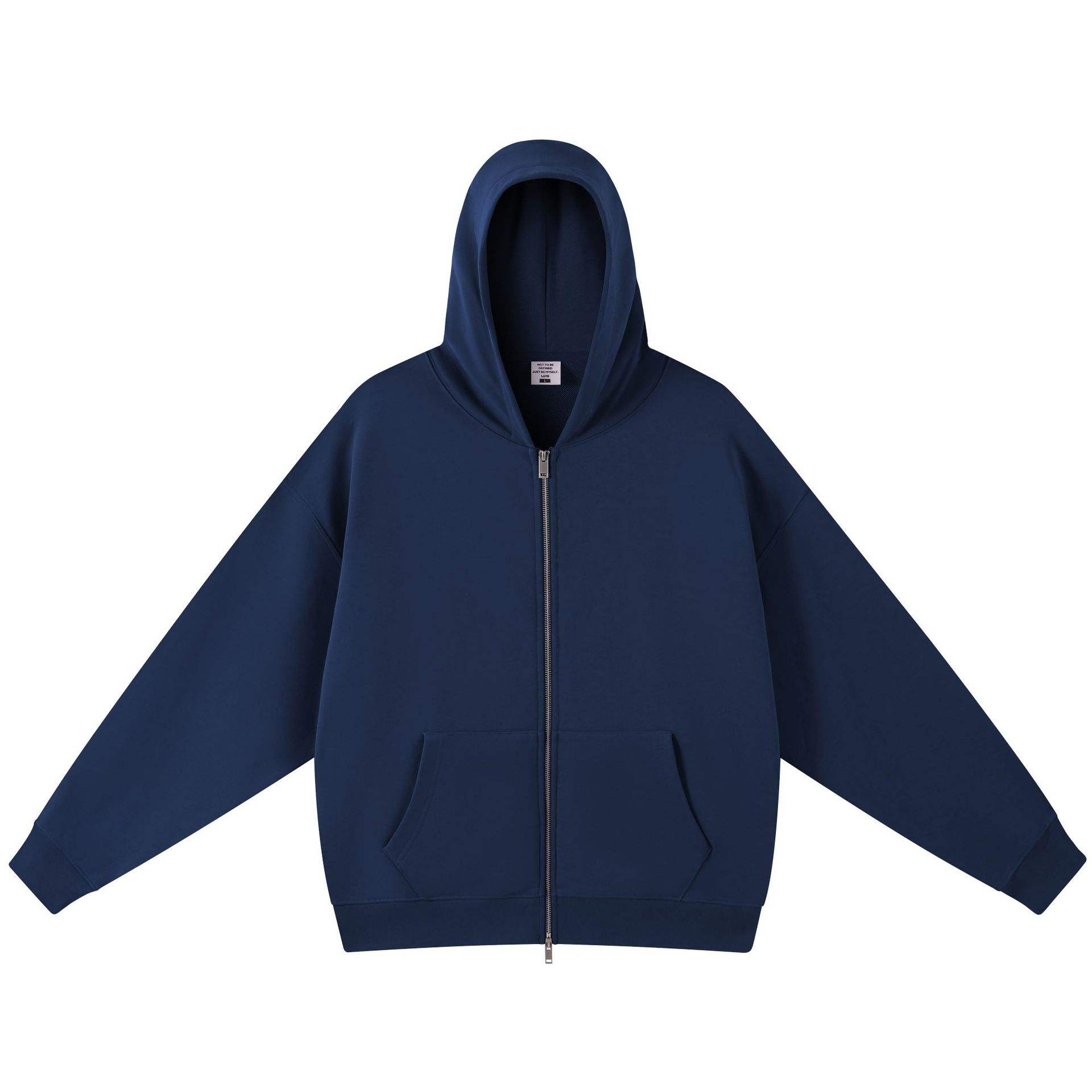 Zipper Jacket - Navy Blue