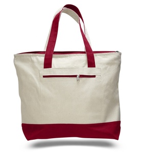 Fourre-tout en <span class=keywords><strong>coton</strong></span> écologique <span class=keywords><strong>réutilisable</strong></span>, sac de shopping en toile à motifs personnalisés avec fermeture à glissière, outils bon marché, robuste, durable, vente en gros - Product Image 5