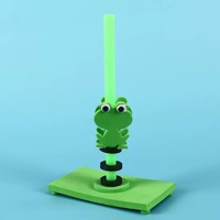 DIY Saut Grenouille Science Expérience Jouer Enseignement SIDA Étudiants Science et Technologie Petite Production Jouet Éducatif