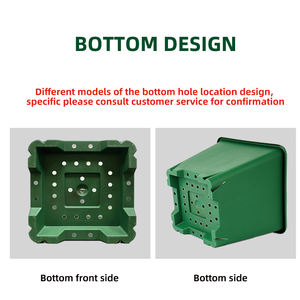 Macetas Creativas Minimalistas para Interiores y Exteriores, de Plástico PP de Alta Calidad, <span class=keywords><strong>20</strong></span> Pulgadas de Alto, Tamaño Grande, con Orificio de Drenaje, para Jardinería - Product Image 4