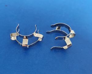 14 #   19 #   24 #   29 #   34 #   40 #   45 #   Penjepit Klip Sambungan Kerucut Standar Logam Baja Lab - Product Image 3