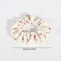 Vente en gros Chouchous pour cheveux blancs en coton à pois, adorables et doux, pour cheveux, accessoires pour filles